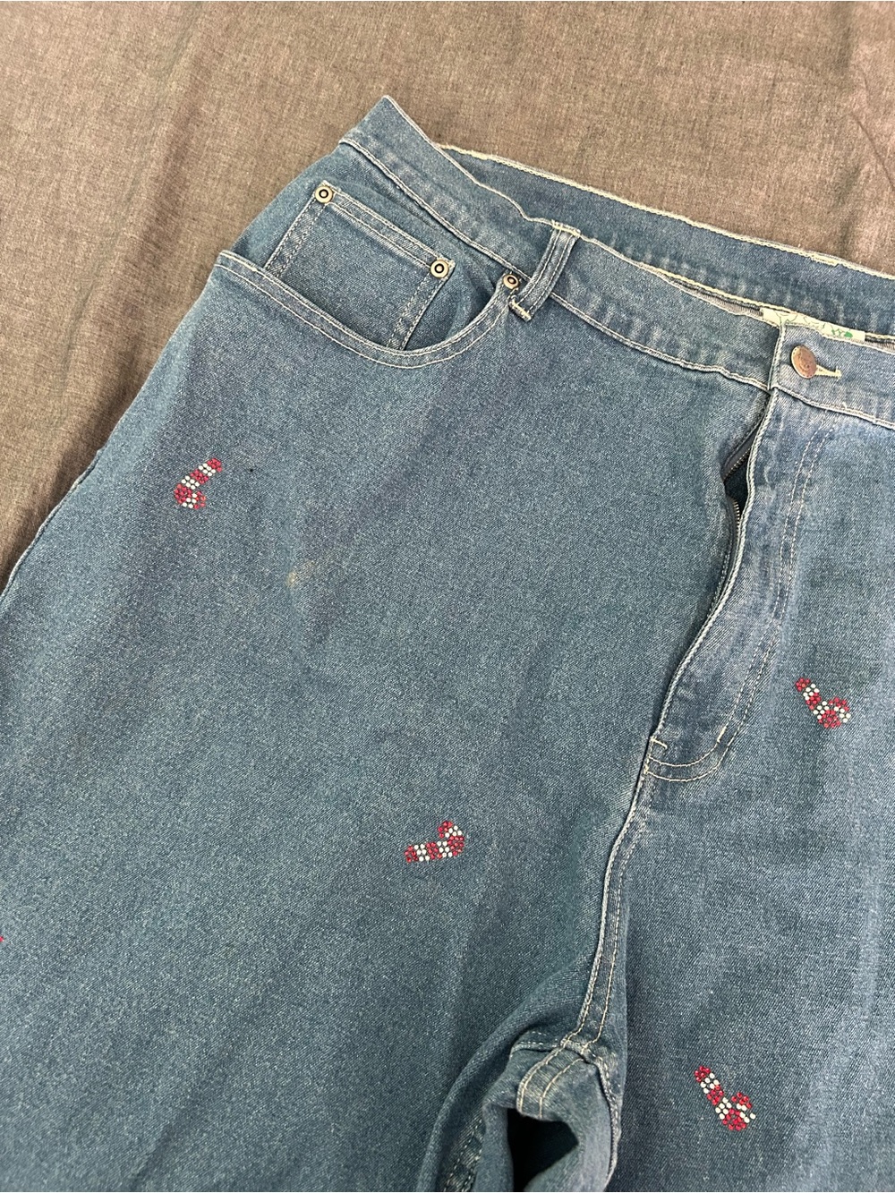 Quacker Factory Embellished Jeans
